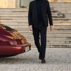 Brown Suede Leather Roma Penny Loafer