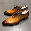 Tan Leather Antonio Oxford - Italian