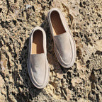 Grey Suede Leather Palermo Loafer