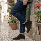 Brown Suede Leather Matteo Chukka Boot - Italian