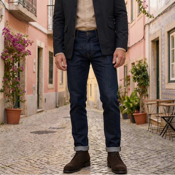 Brown Suede Leather Matteo Chukka Boot - Italian