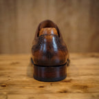 Tan Leather Rafael Brogue Oxford - Italian
