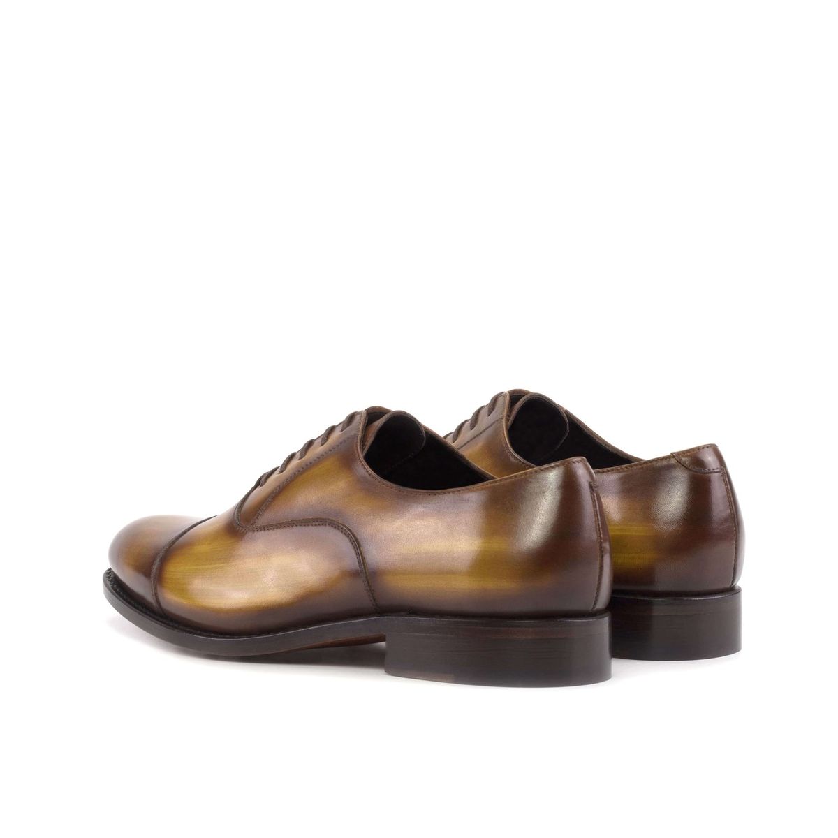 Tan Leather Orlando Oxford - Italian