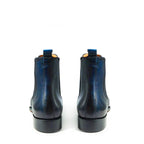 Black Leather Brescia Chelsea Boot - Italian