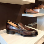 Brown Leather Sienna Penny Loafer