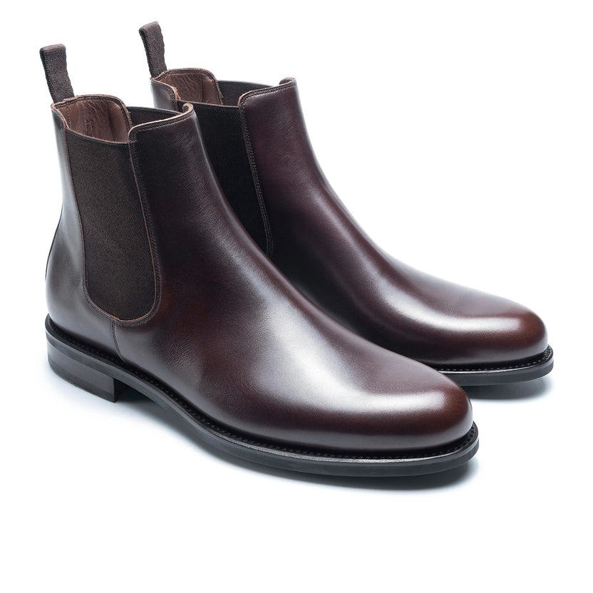 Brown Leather Fiorano Chelsea Boots