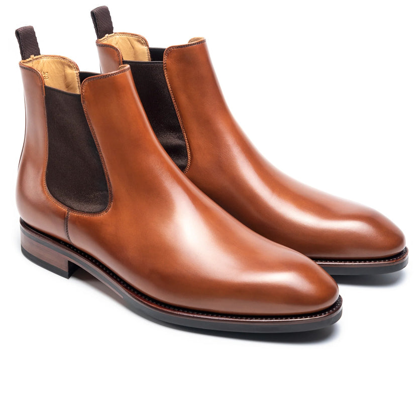 Tan Leather Orelli Chelsea Boots