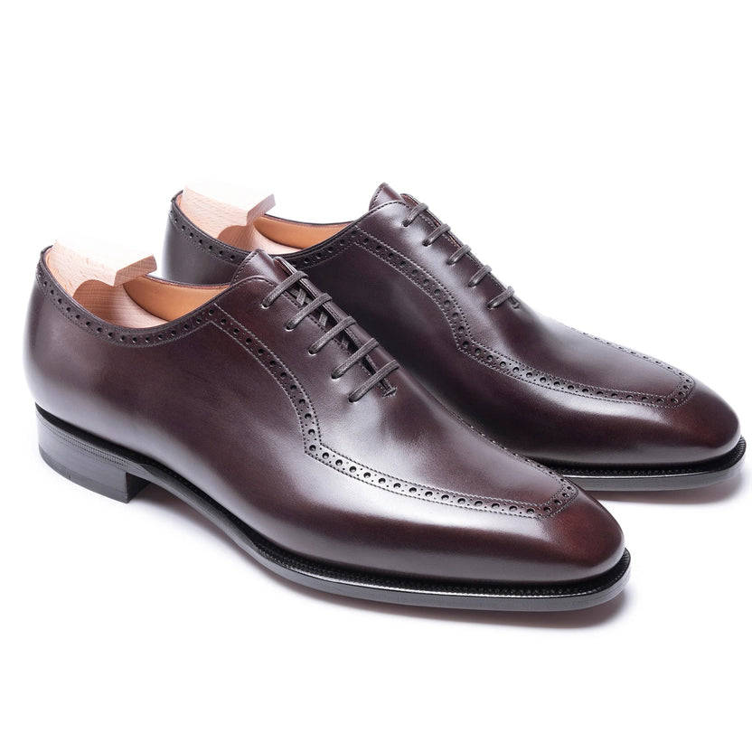 Brown Leather Lorvani Brogue Oxfords