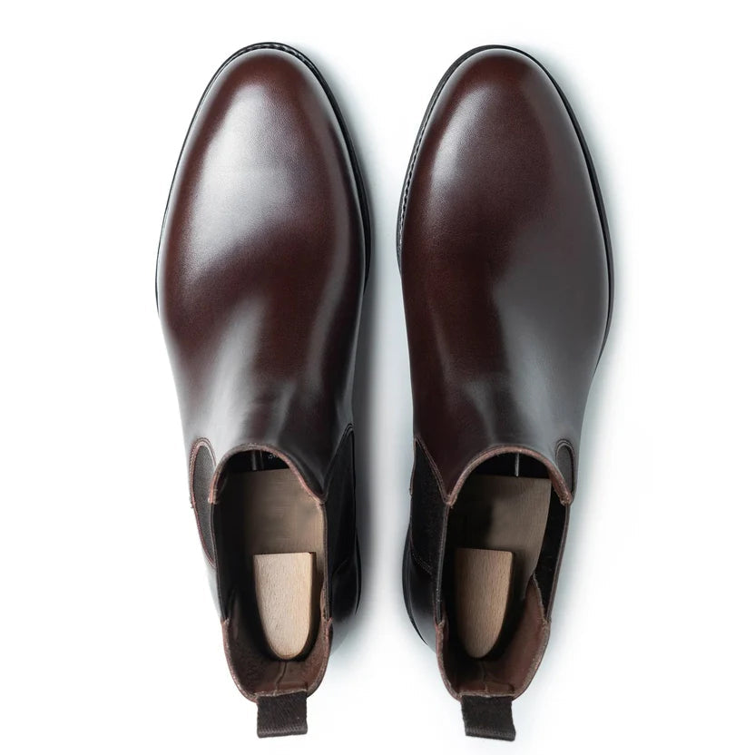 Brown Leather Fiorano Chelsea Boots