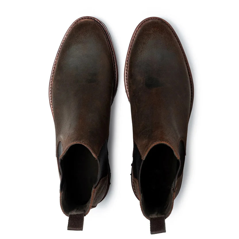Brown Nubuck Kavello Chelsea Boots