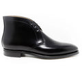Black Leather Vellino Chukka Boots