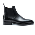 Black Leather Novaro Chelsea Boots