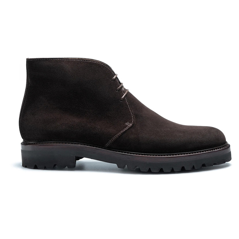 Chocolate Brown Suede Cerano Chukka Boots