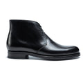 Black Leather Bravello Chukka Boots