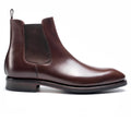 Dark Brown Leather Ralvero Chelsea Boots