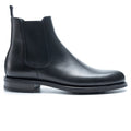 Black Leather Elvano Chelsea Boots