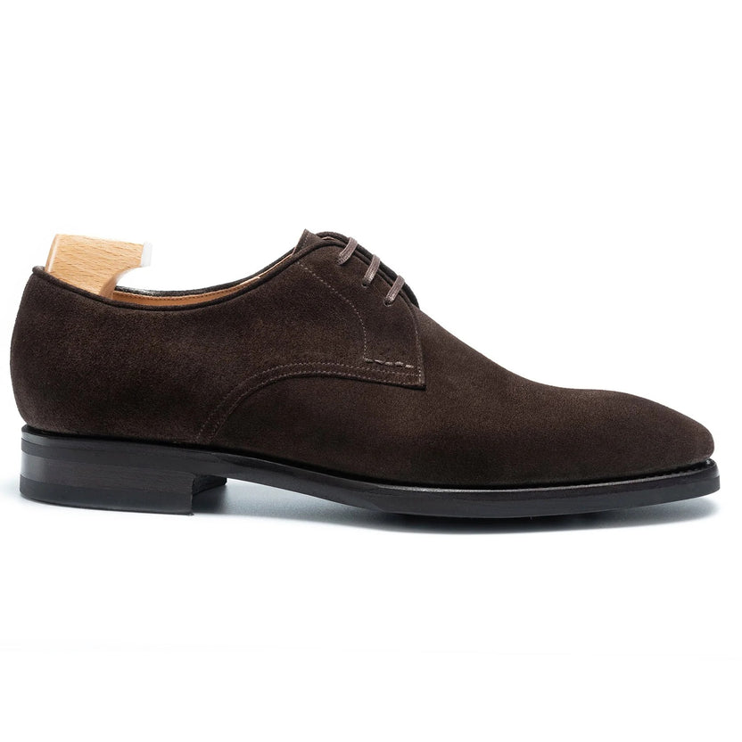 Brown Suede Bellorio Derby Shoes