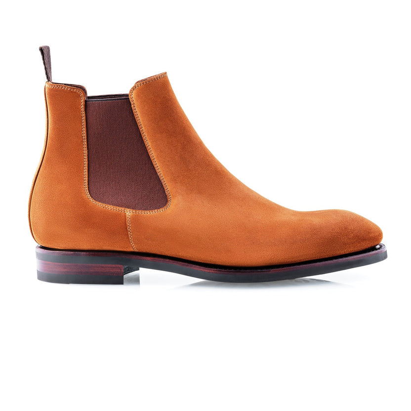 Tan Suede Quarino Chelsea Boots