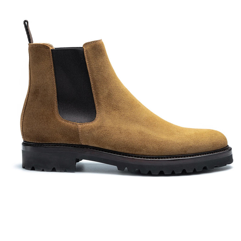 Tan Suede Jovaro Chelsea Boots