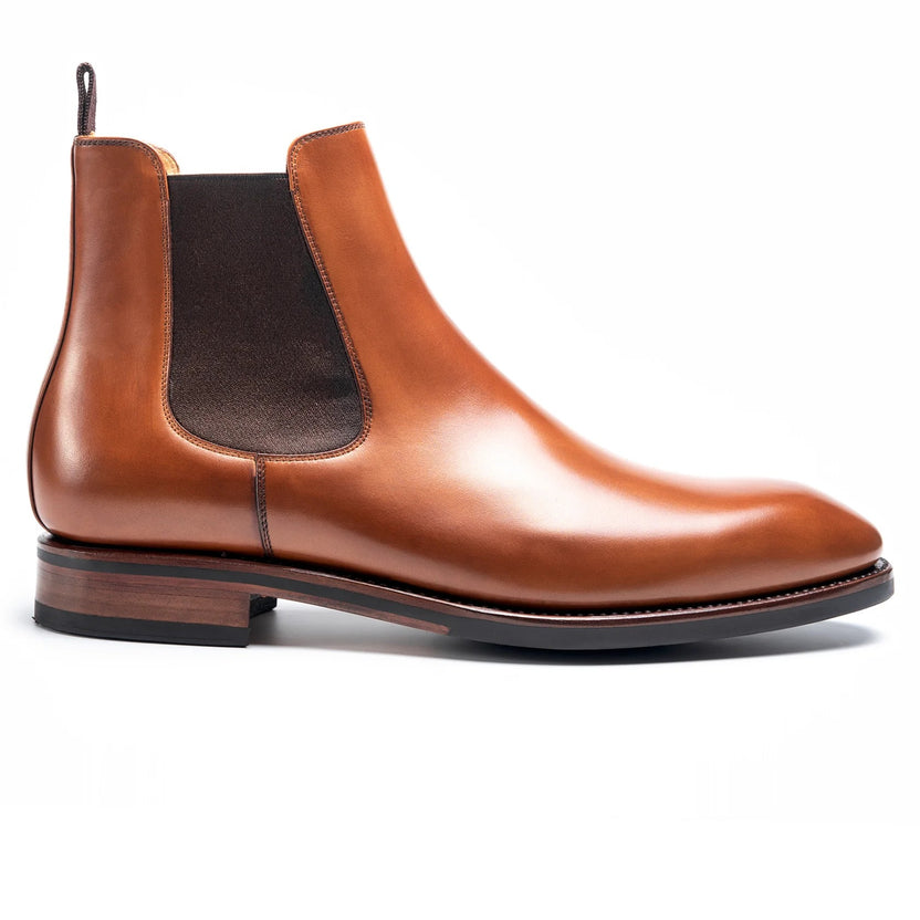 Tan Leather Orelli Chelsea Boots