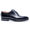 Black Leather Marvello Derby Shoes