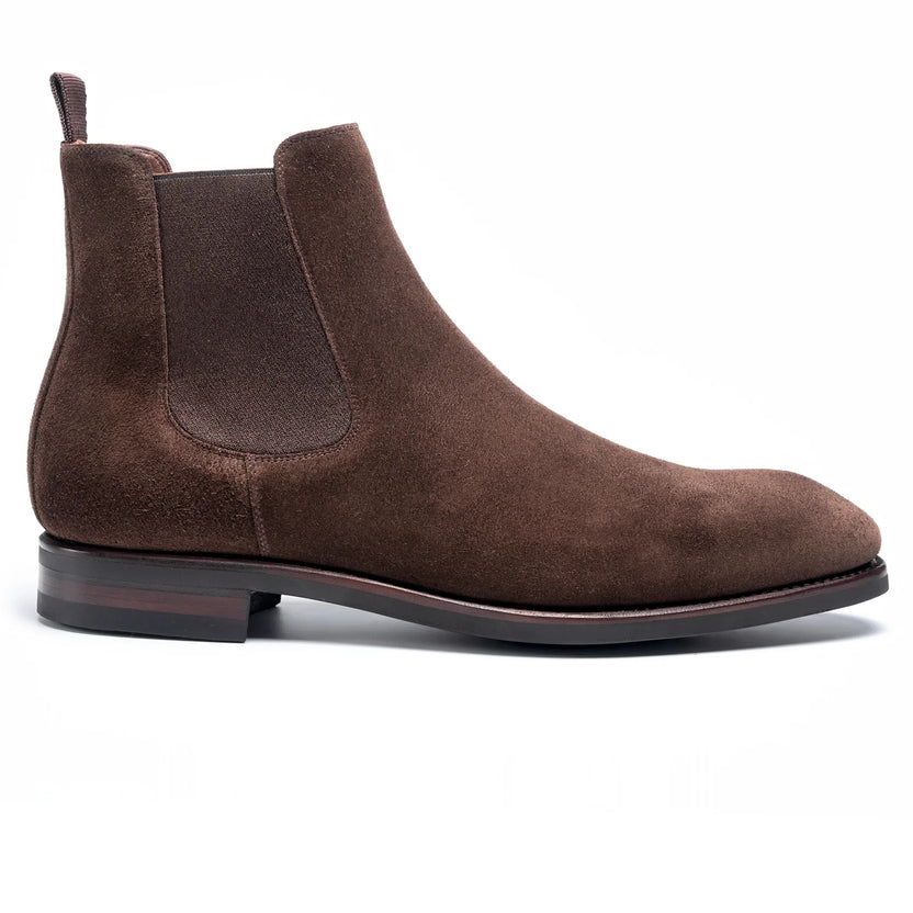 Brown Suede Pavero Chelsea Boots