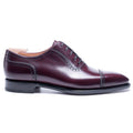 Burgundy Leather Aurelio Brogue Oxfords