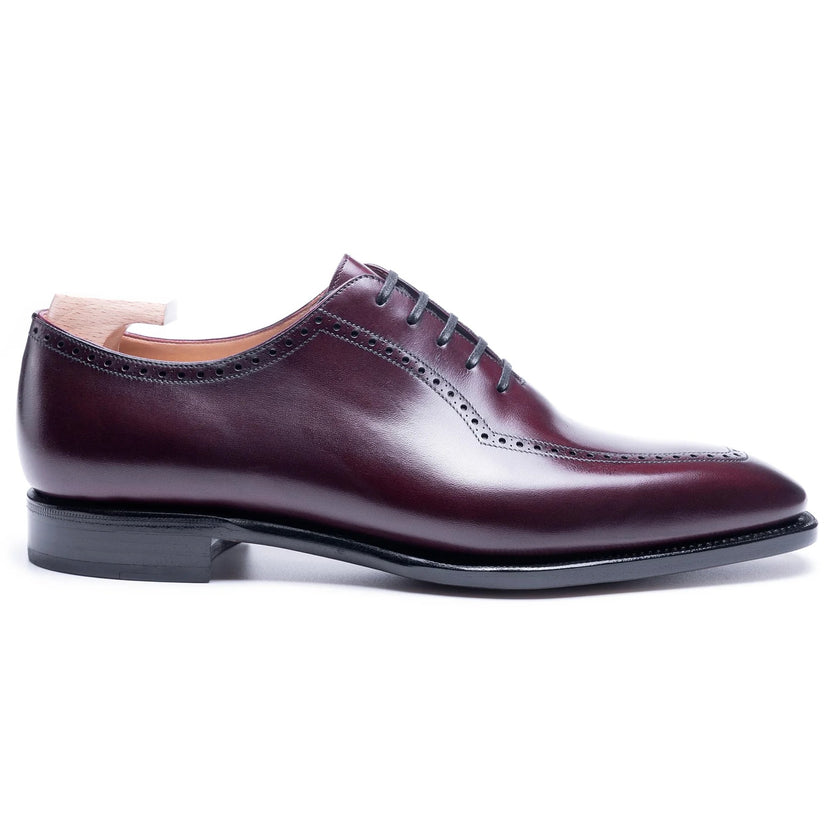 Burgundy Leather Venaro Brogue Oxfords