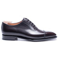 Dark Brown Leather Tavero Brogue Oxfords