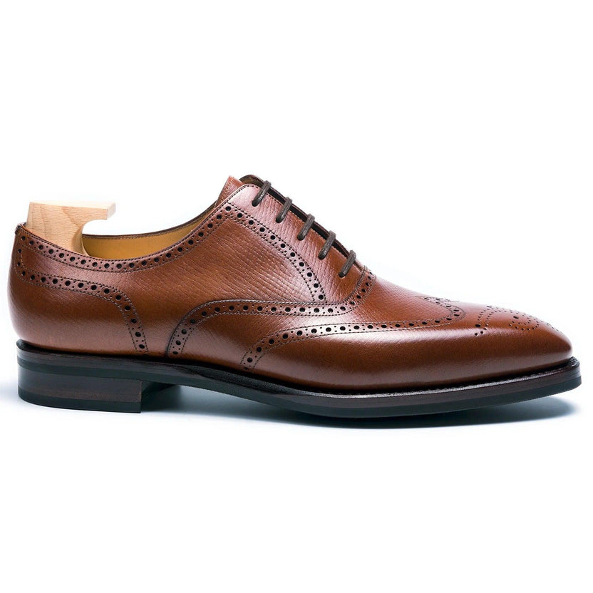 Tan Leather Carvello Brogue Oxfords