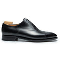 Black Leather Lorento Brogue Oxfords