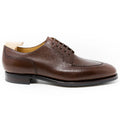 Brown Leather Ferano Derby Shoes