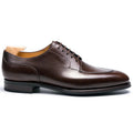 Dark Brown Leather Vellaro Derby Shoes