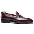 Burgundy Leather Tavelli Horse Bit Loafers