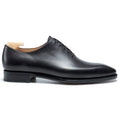 Black Leather Marzano Whole cut Oxfords