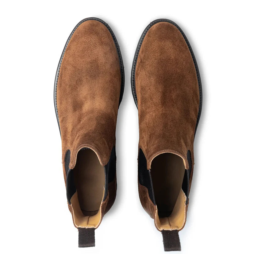 Brown Suede Ilaro Chelsea Boots
