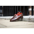 Brown Leather Parma Horsebit Loafer