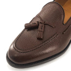 Brown Leather Pietro Tassel Loafer