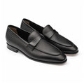 Black Leather Napoli Penny Loafer